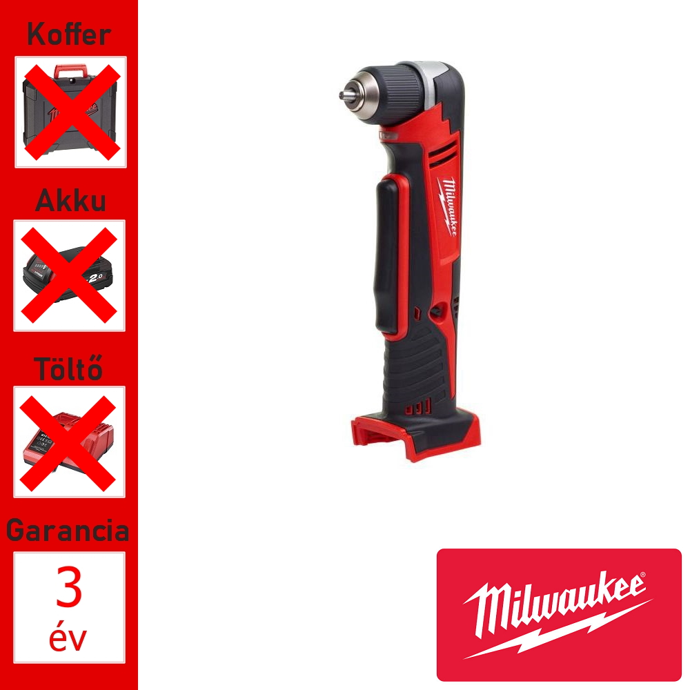 Milwaukee 18V akkus sarokfúró-csavarozó géptest 20Nm